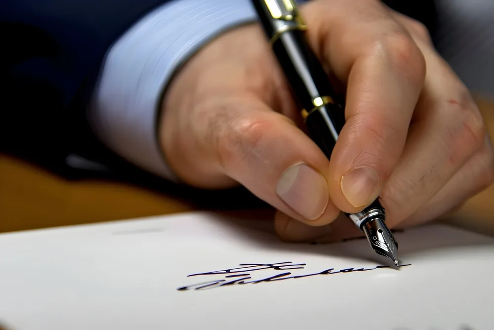 Sfeerbeeld bij beëdigde vertaling van referentiebrief